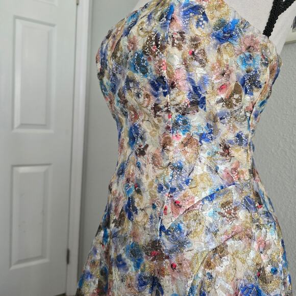 Alice + Olivia Floral Maxi Dress - Multicolor - Picture 6 of 14